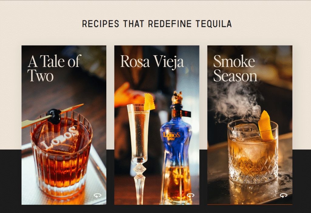 asting Lobos 1707 Tequila Blanco, Reposado, Añejo, Mezcal