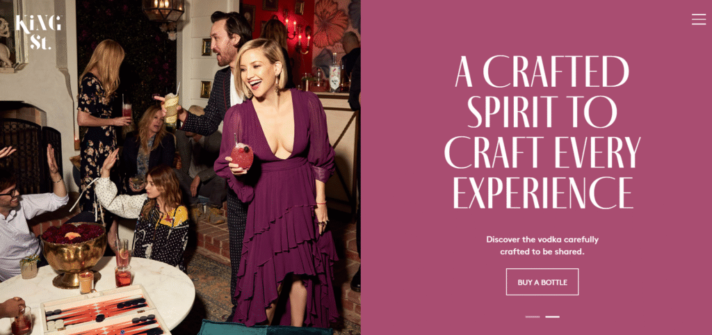 Kate Hudson King St. Vodka review