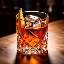 Sazerac cocktail served in a classic Old Fashioned glass